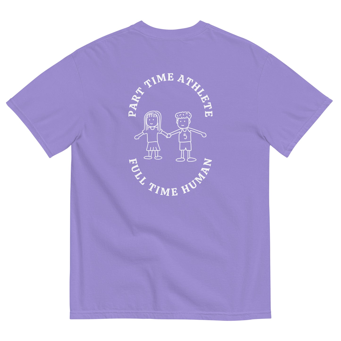 Part Time Athlete Full Time Human Character Tee